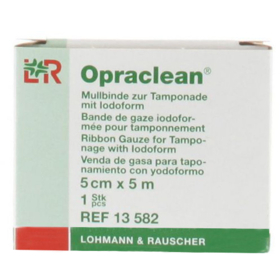 OPRACLEAN - Bande de Gaze 5 cm x 5 m REF 13582 - 1 pièce
