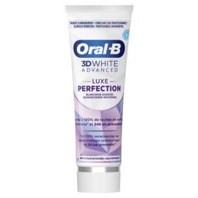 Oral‑B 3D White advanced luxe perfection 75 ml – dentifrice blancheur avancée