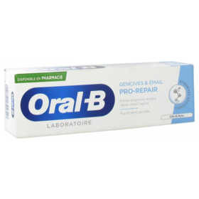 ORAL B Dentifrice Original Répare Gencives & Émail PRO-REPAIR - 75 ml
