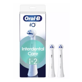 Oral-b io interdental clean lot de 2 brossettes nettoyage interdentaire