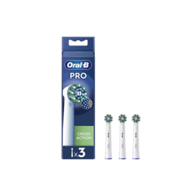 Oral B Pro Cross action brossettes de rechange x3 – brossettes rechange Oral B
