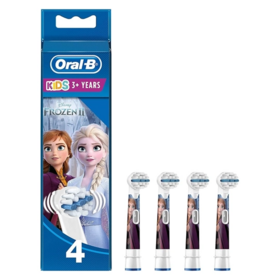 Oral b kids3+ brossettes de rechange reine des neiges 3 brossettes brossage enfants