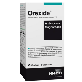 NHCO Orexide Coupe-faim et anti-Sucres 56 gélules