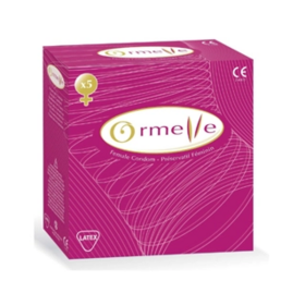 Ormelle Préservatifs féminins lubrifiés 10 préservatifs
