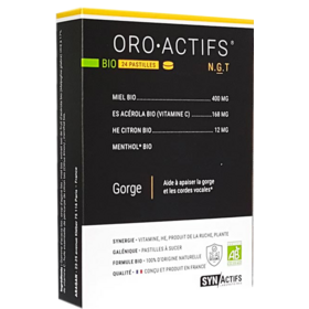 Oro Actifs Bio - 24 pastilles