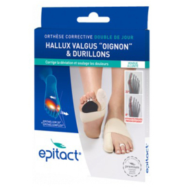 Orthèse Corrective Double Hallux Valgus & Durillons Taille S Droite - 1 Unité