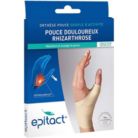 Orthèse Pouce Souple d'Activité Gauche Taille L - 1 unité