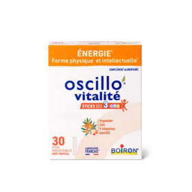 Boiron Oscillo’ Vitalité Enfant 30 sticks complément énergie & vitalité dès 3 ans