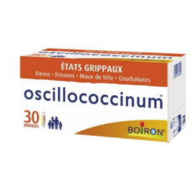 Boiron Oscillococcinum États Grippaux 30 doses – Médicament homéopathique, états grippaux