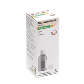 Oxomémazine Viatris 0,33 mg/ml Sirop 150 ml – Médicament antitussif contre la toux sèche
