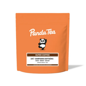 Panda Tea Super Coffee – Café + Champignons Adaptogènes, 21 doses
