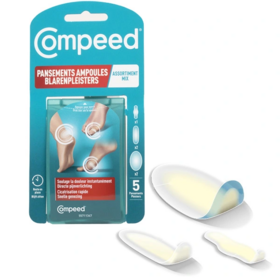 Compeed Pansement Ampoule Assortiment – Pack 3 en 1 boîte de 5