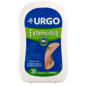 Pansement Extensible - Lot de 30 Pansements 2 Formats