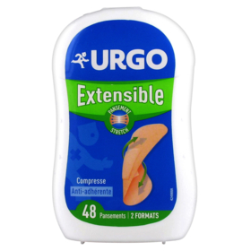 Pansement Extensible - Lot de 48 Pansements 2 Formats