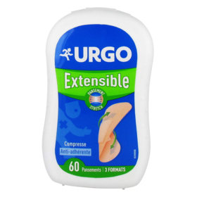 Pansement Extensible - Lot de 60 Pansements 3 Formats