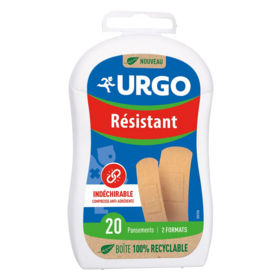 URGO Résistant  Pansement Indéchirable 20 Pansements 2 formats