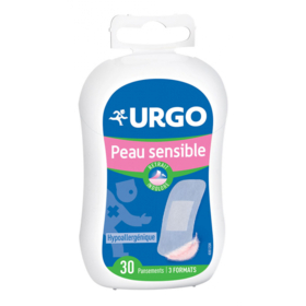 Pansements Peaux Sensibles 3 formats - 30 pansements