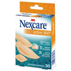 Pansements Protection Active 360° - 30 pansements