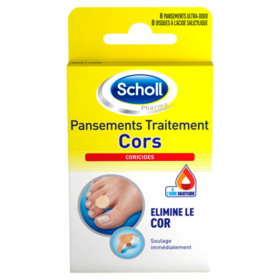 Pansements Traitement Cors - Lot de 8 pansements