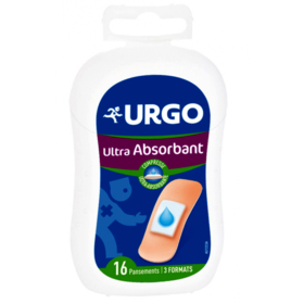 Pansements Ultra-absorbants 3 formats - 16 pansements