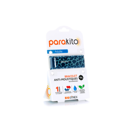 Parakito Bracelet Anti-Moustique Adulte Girafe – Répulsif Naturel, Rechargeable