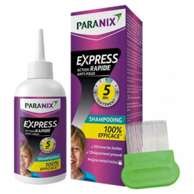 Paranix Express Action Rapide shampoing anti-poux 300 ml — élimination parasites 5 min