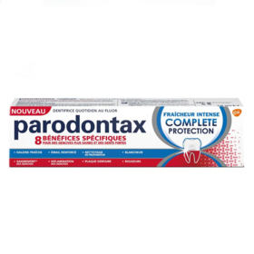 Parodontax Dentifrice complete protection fraîcheur 75 ml – dentifrice gencives sensibles