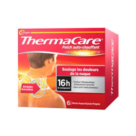 ThermaCare Patch Auto-Chauffant Nuque, Épaule et Poignet x6 – Douleurs musculaires