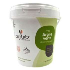 Pâte d'Argile Verte - 1 kg