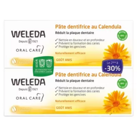Weleda Pâte Dentifrice au Calendula Duo
