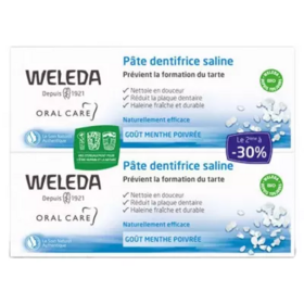 Weleda Pâte Dentifrice Saline Duo