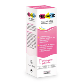 Pediakid Premieres Dents Gel de Soin 1ère dent bébé 15 ml - Actifs d’origine naturelle