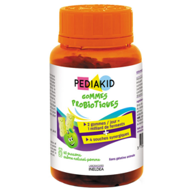 PEDIAKID Gommes Probiotiques  - 60 0ursons Goût Pomme