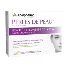 Arkopharma Perles de peau acide hyaluronique Q10