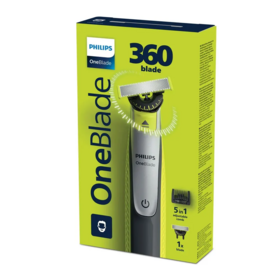 Philips Oneblade Rasoir électrique 5 en 1 360 Visage et corps - Hybride, précis, innovant