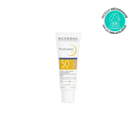 Bioderma Photoderm Gel-crème clarifiant teinte claire SPF50+ 40 ml – soin anti-taches pigmentaires peaux sensibles