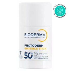 Bioderma Photoderm stick visage invisible SPF50+ 15g — protection solaire nomade