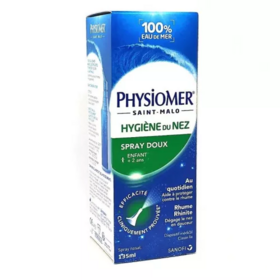 Physiomer hygiène du nez spray doux 135 ml – spray nasal hygiène quotidienne