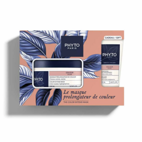 Phyto Couleur Coffret Masque + Shampooing Cheveux Colorés Méchés soin protecteur éclat couleur