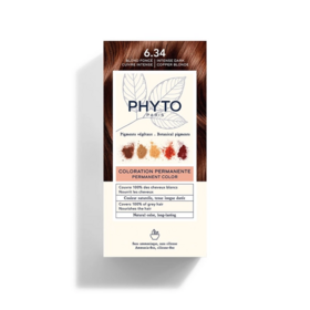PhytoColor Coloration Permanente 6.34 Blond Foncé Cuivré
