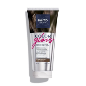 Phyto Color Gloss masque marron glacé 200 ml — soin repigmentant reflets froids