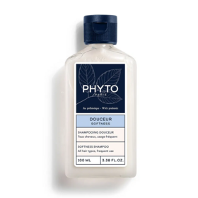 Phyto Paris Douceur Shampooing Tous Types de Cheveux 100 ml – Usage fréquent