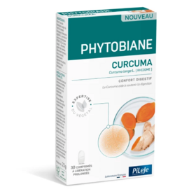 Pileje Phytobiane Curcuma Digestion 30 comprimés