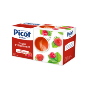 Picot Maman Tisane d’allaitement Fruits rouges 20 sachets