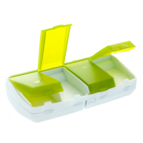 PILBOX - Daily - Pilulier Journalier - 4 cases VERT