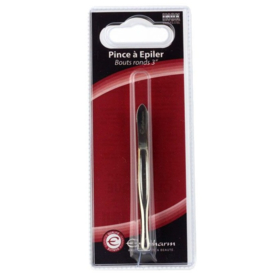 Pince à Epiler Bouts Ronds 3"