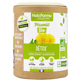 Pissenlit Bio - 200 Gélules d'Origine Végétale