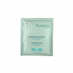 Placentor Végétal Masque hydratant intense visage aux 3 acides hyaluroniques 1 unité