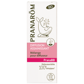 PRANABB - Mélange assainissant pour diffuseur Bébé Bio - 10 ml