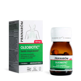 Pranarom Oleobiotic Santé respiratoire 15 capsules